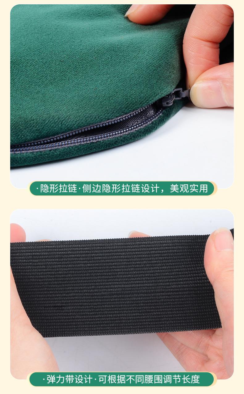 電加熱艾灸寶 電熱艾絨調(diào)溫?zé)o煙香身艾灸布套 廠(chǎng)家批發(fā)艾絨護(hù)腰寶